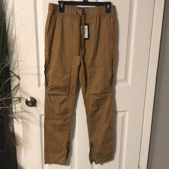csg khaki joggers